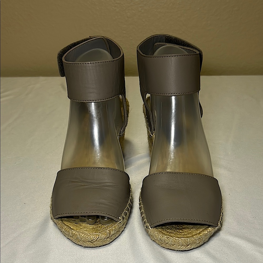 Vince Sophie Leather Espadrille Sandals Women’s, Size 8M